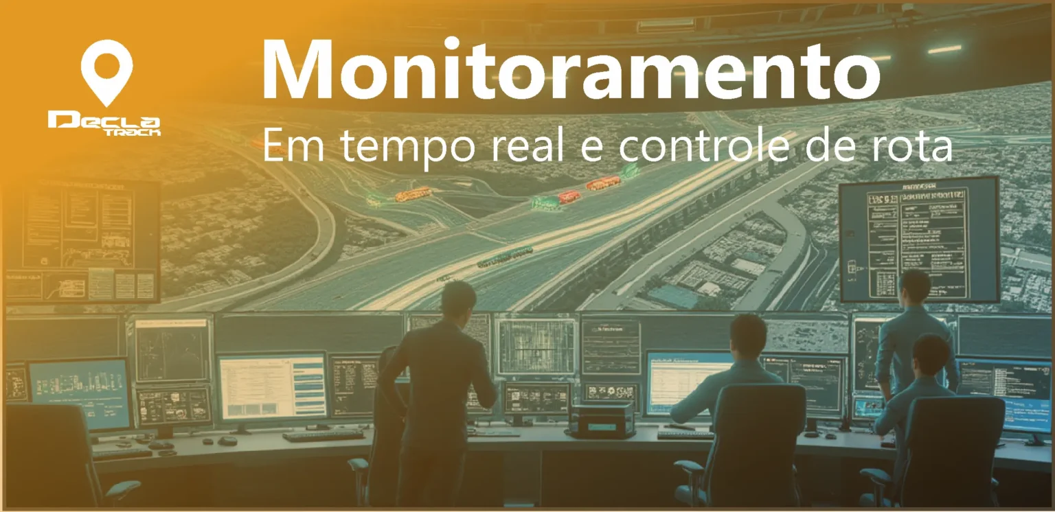 Monitoramento em tempo real e controle de rota