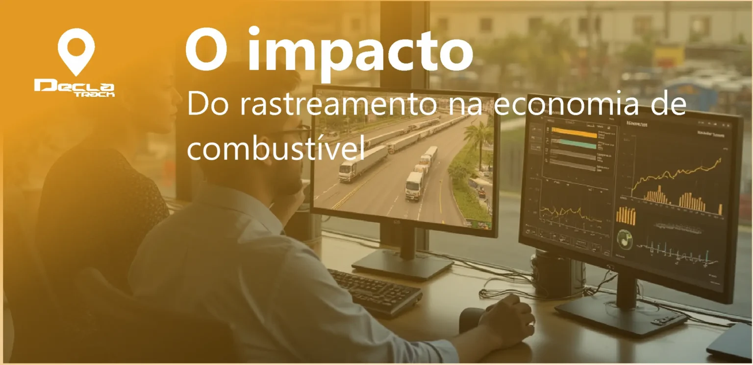 O impacto do rastreamento na economia de combustível
